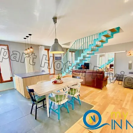 Apartman Riviera Cote D'azur - Old Port - Amazing Ac Duplex 3 Bedrooms 2 Bathrooms- Duplex Maison Du Port Nizza