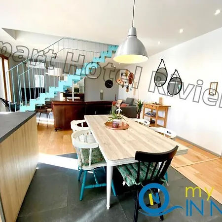 Apartman Riviera Cote D'azur - Old Port - Amazing Ac Duplex 3 Bedrooms 2 Bathrooms- Duplex Maison Du Port 3*