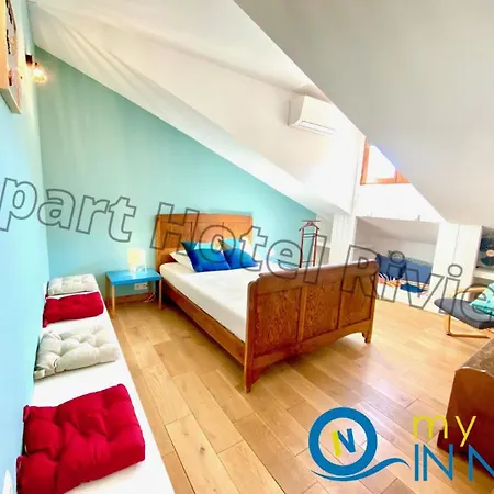 Riviera Cote D'azur - Old Port - Amazing Ac Duplex 3 Bedrooms 2 Bathrooms- Duplex Maison Du Port 3* Nizza